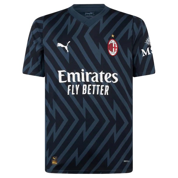 Tailandia Camiseta AC Milan 3ª Portero 2023-2024